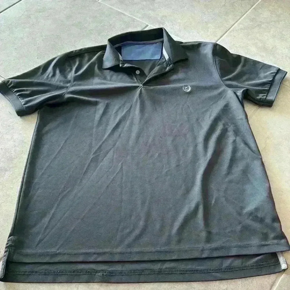 Gray Chaps Polo Shirt - Picture 1 of 3